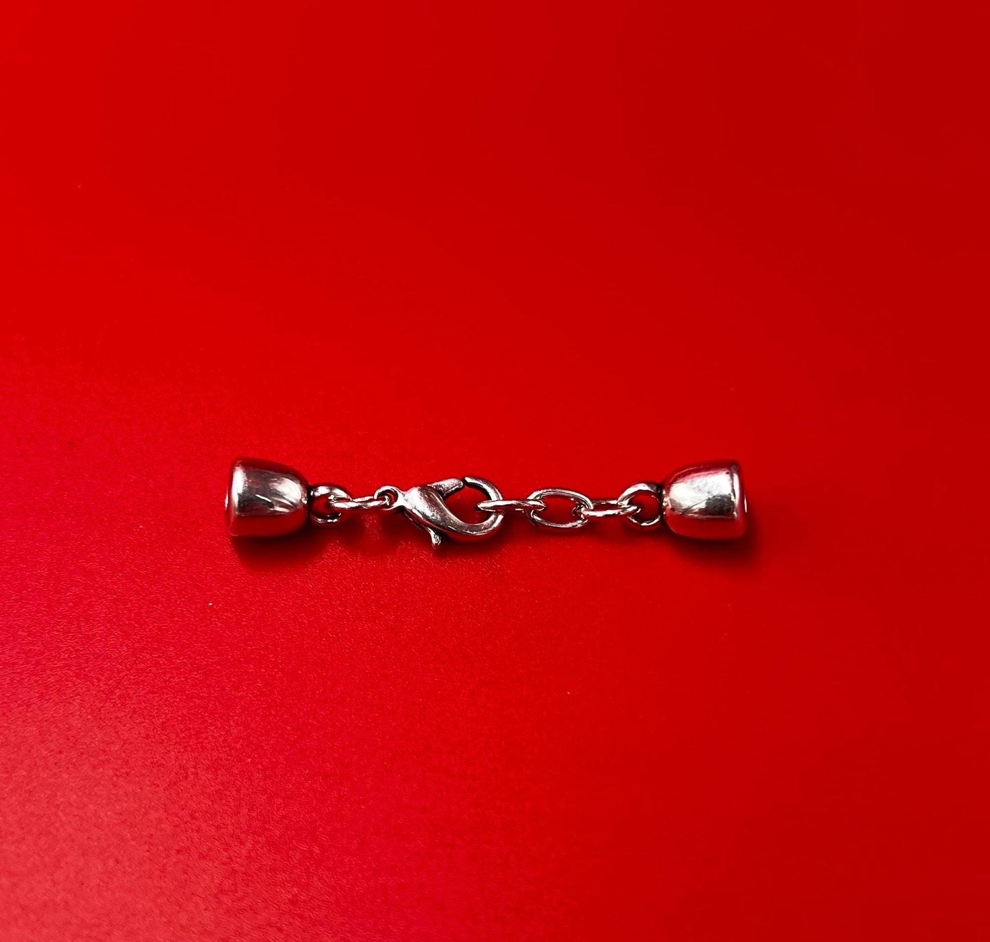 RC0256>>MADE IN EUROPE 3.5mm cord clasp, 3.5mm round leather cord clasp, round cord zamak clasp  Qty1