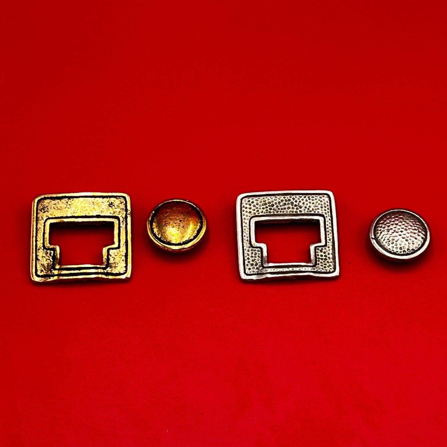 RC0011>> MADE IN EUROPE toggle clasp, button clasp, large toggle clasp  Qty 1