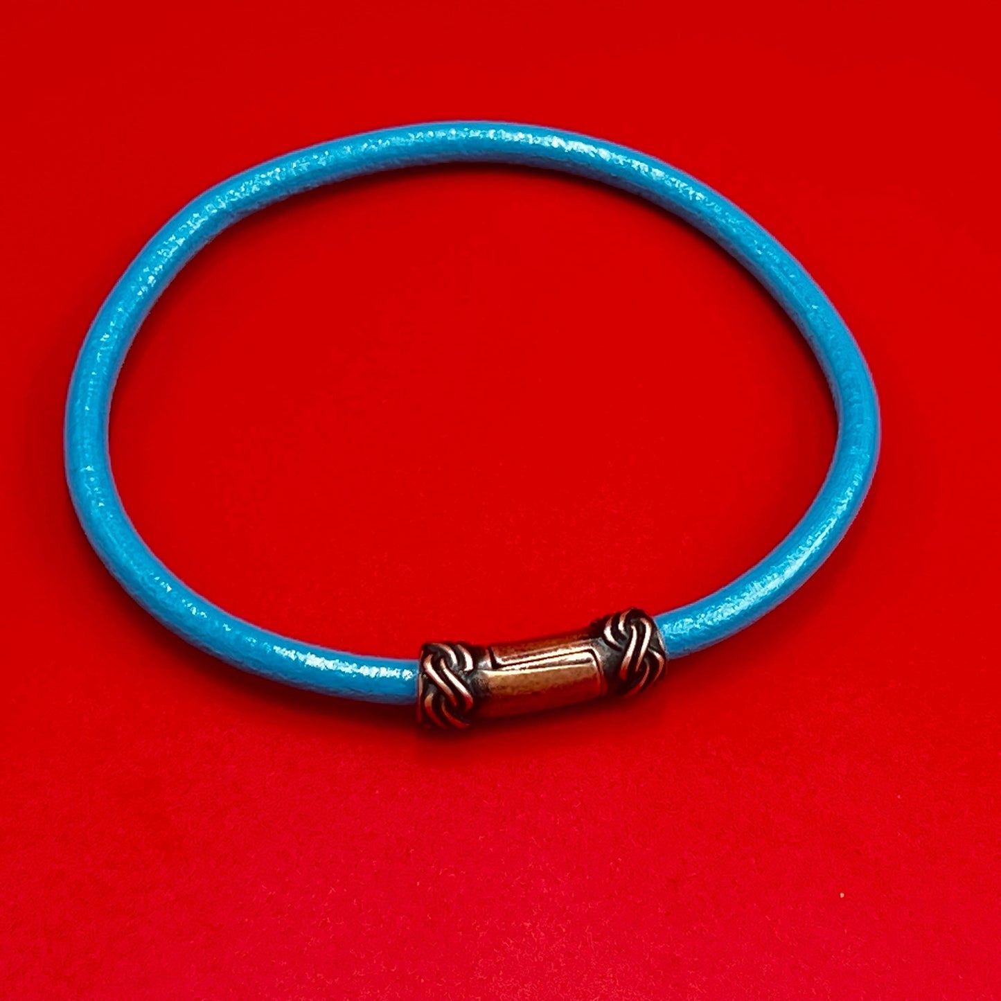 RC0036>>MADE IN EUROPE 4mm cord magnetic clasp, 4mm round leather cord clasp, round cord zamak clasp Qty1