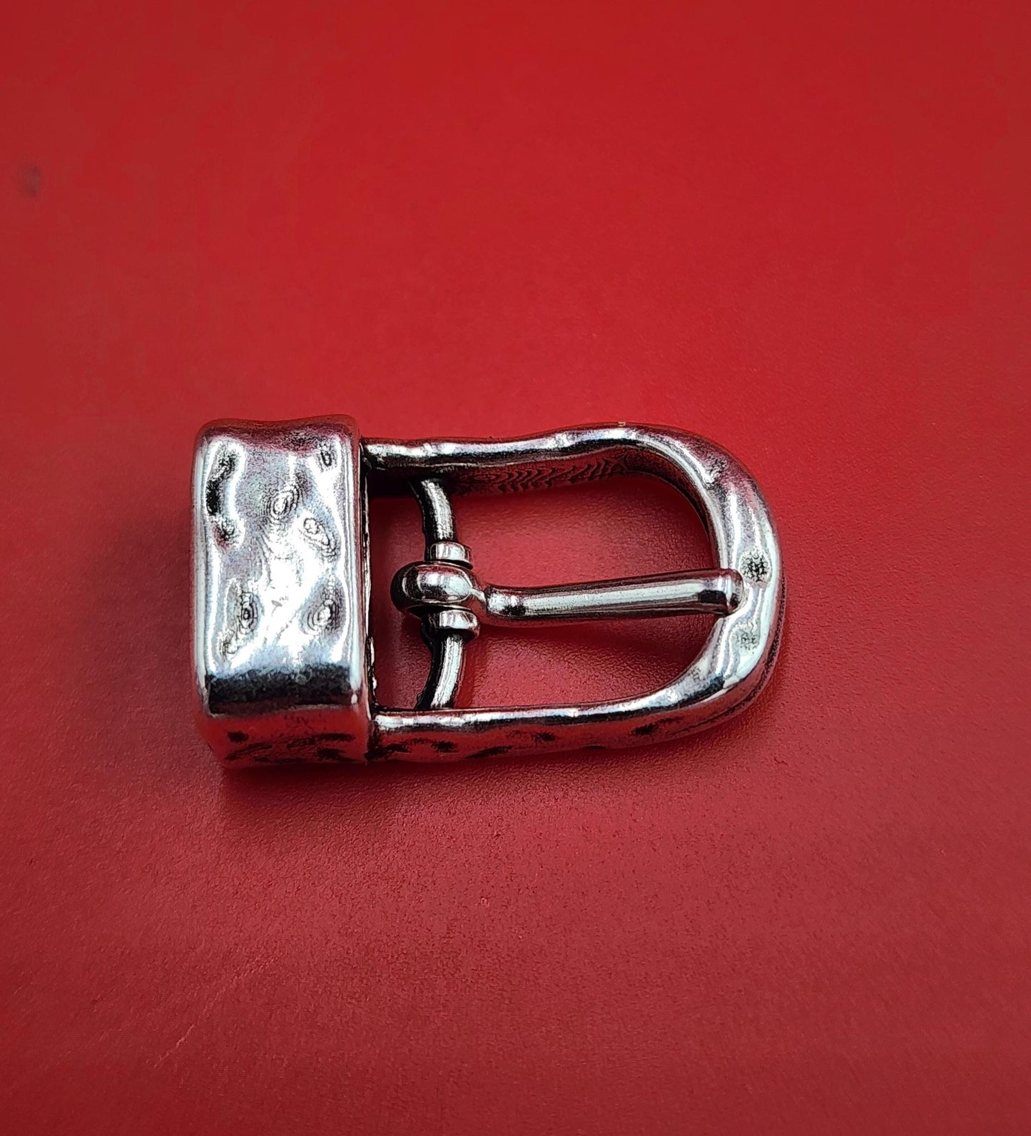 FC0441>> MADE in EUROPE zamak buckle clasp, flat zamak buckle clasp,  10mm flat cord clasp, Qty1