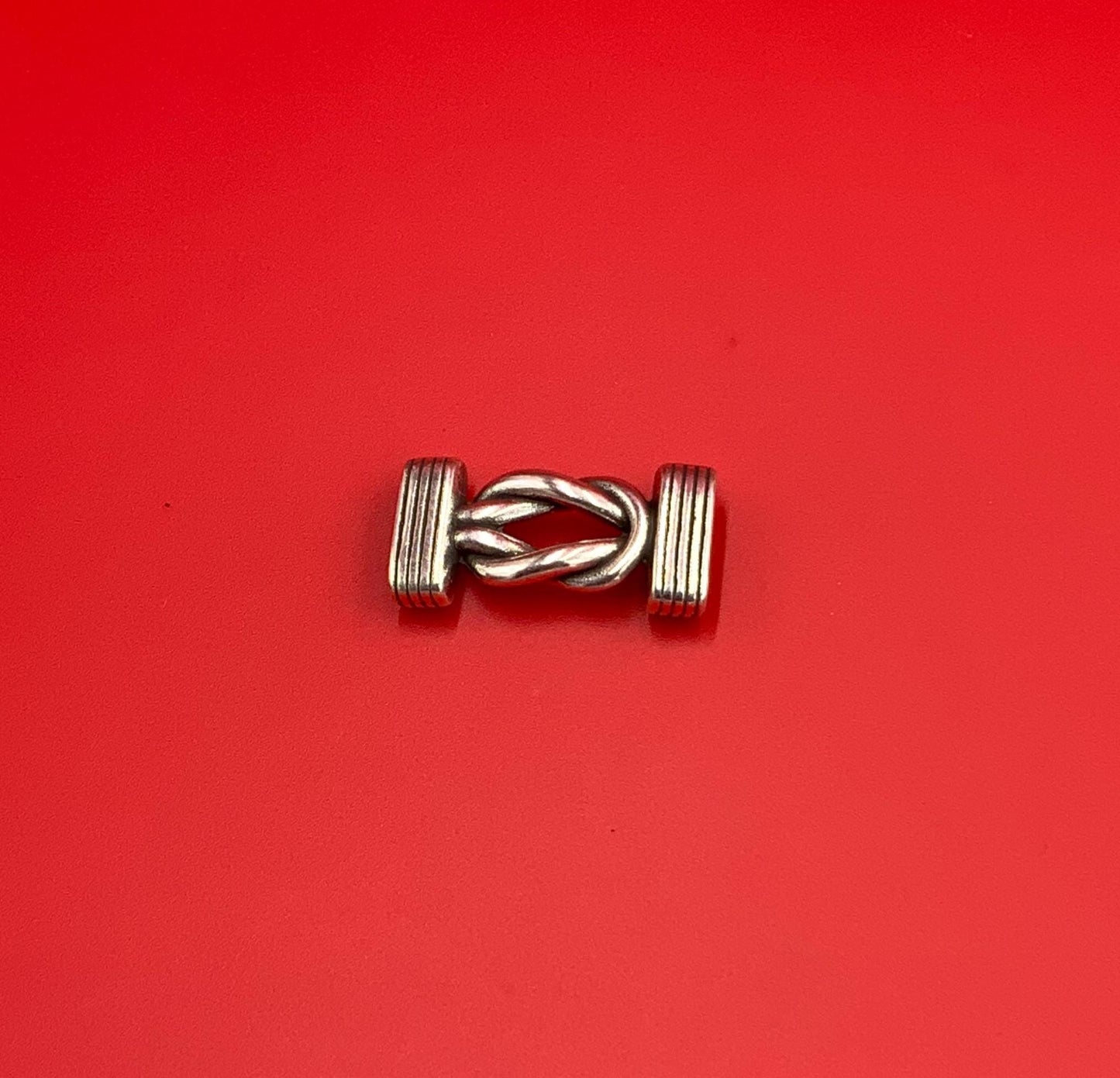 C0209>>MADE in EUROPE zamak celtic knot connector for 10mm cord