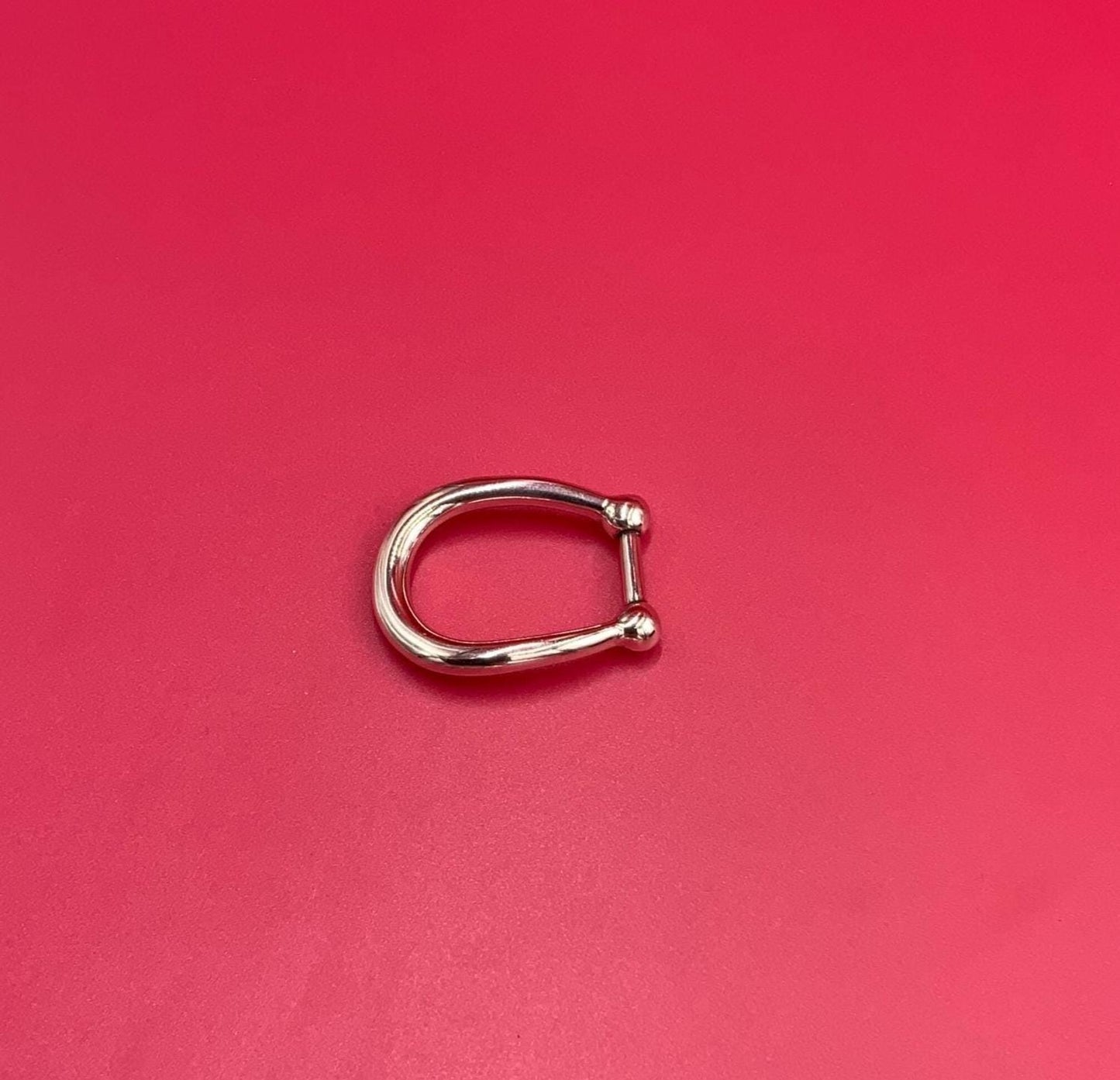 C0207>>MADE in EUROPE zamak connector, zamak large connector, 10mm cord connector, flat 10mm leather cord connector Qty1