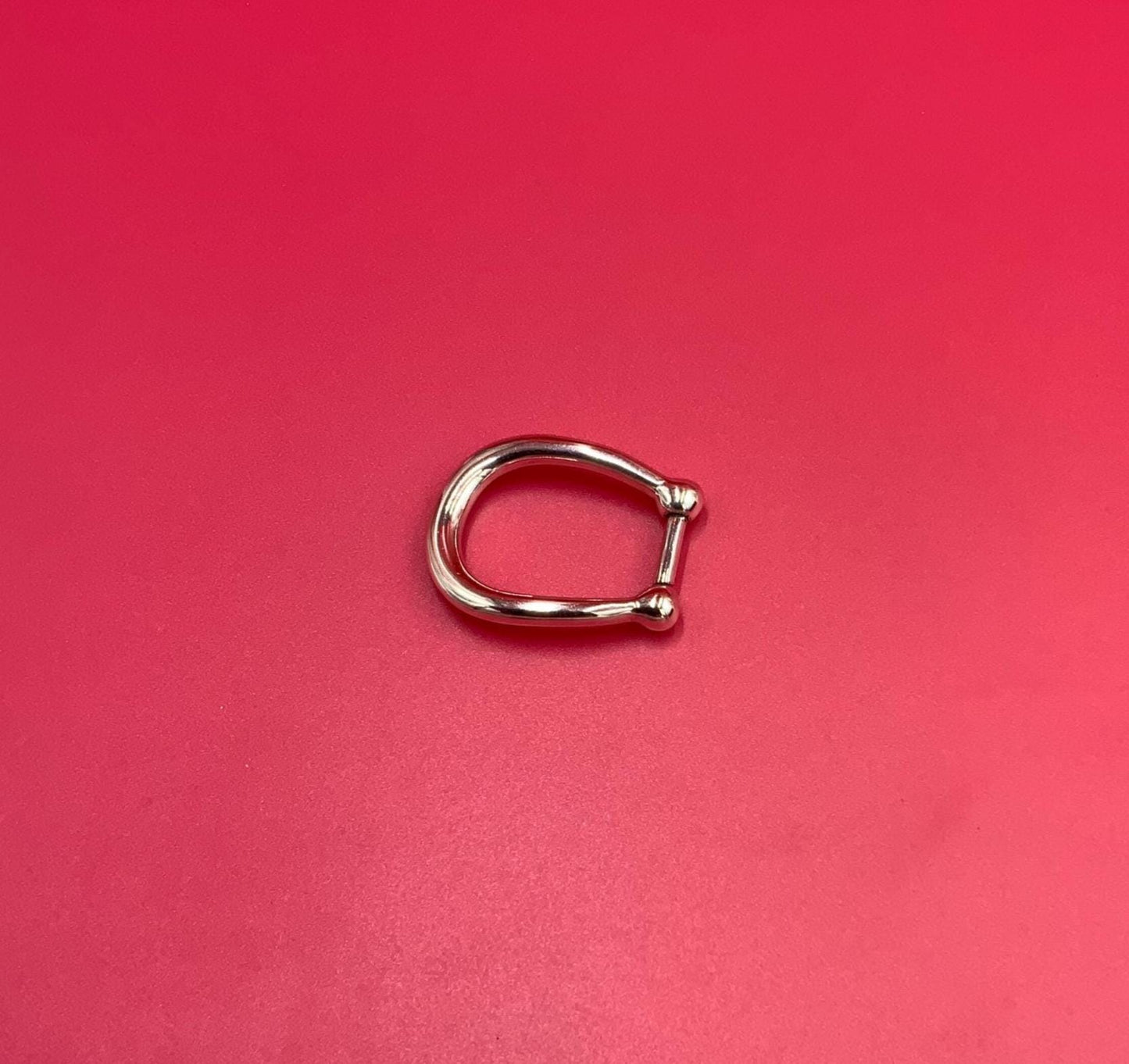 C0207>>MADE in EUROPE zamak connector, zamak large connector, 10mm cord connector, flat 10mm leather cord connector Qty1
