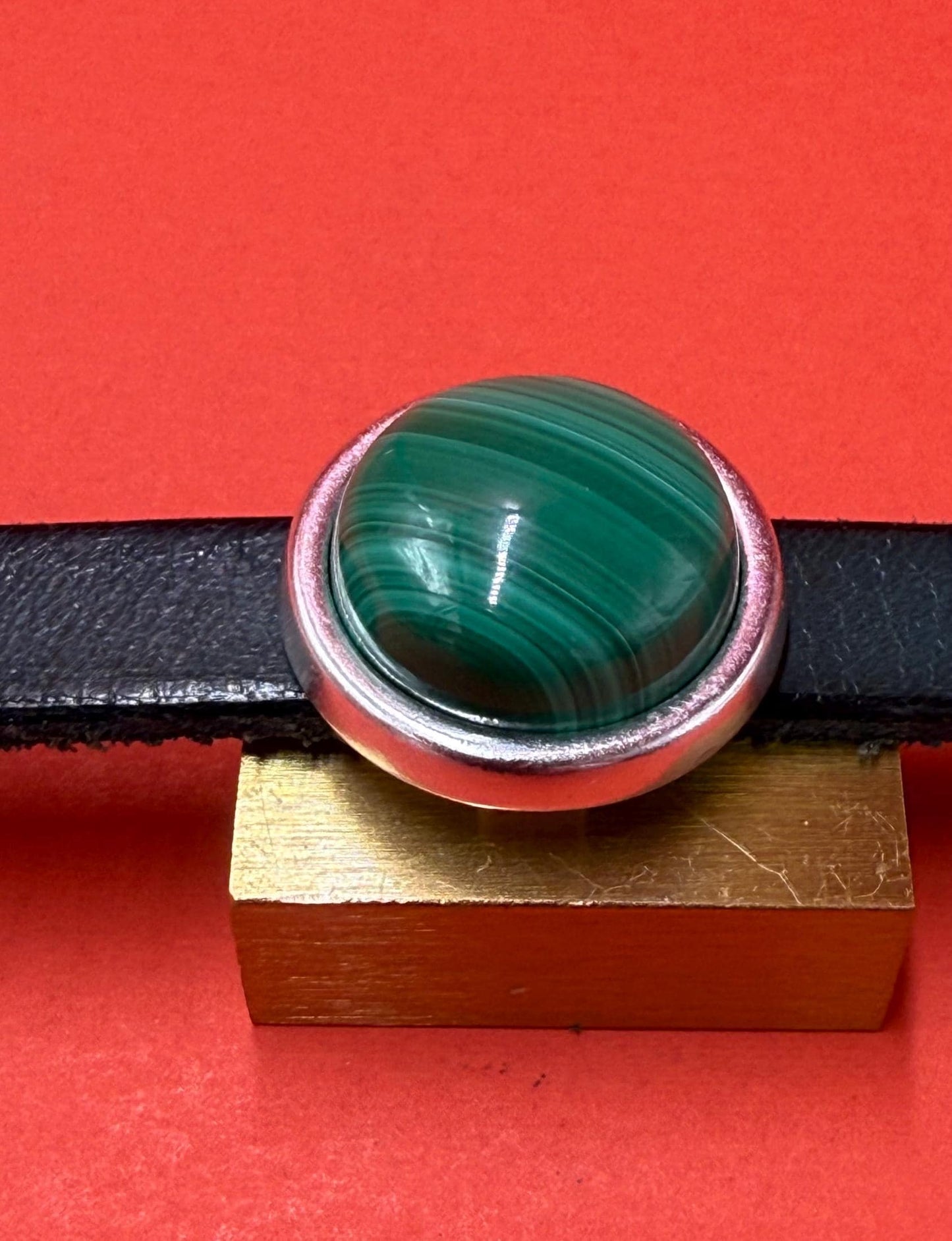 FS0517>> MADE IN EUROPE zamak slider setting with 15mm flatback cabochon, slider for flat cord, 10mm flat cord slider