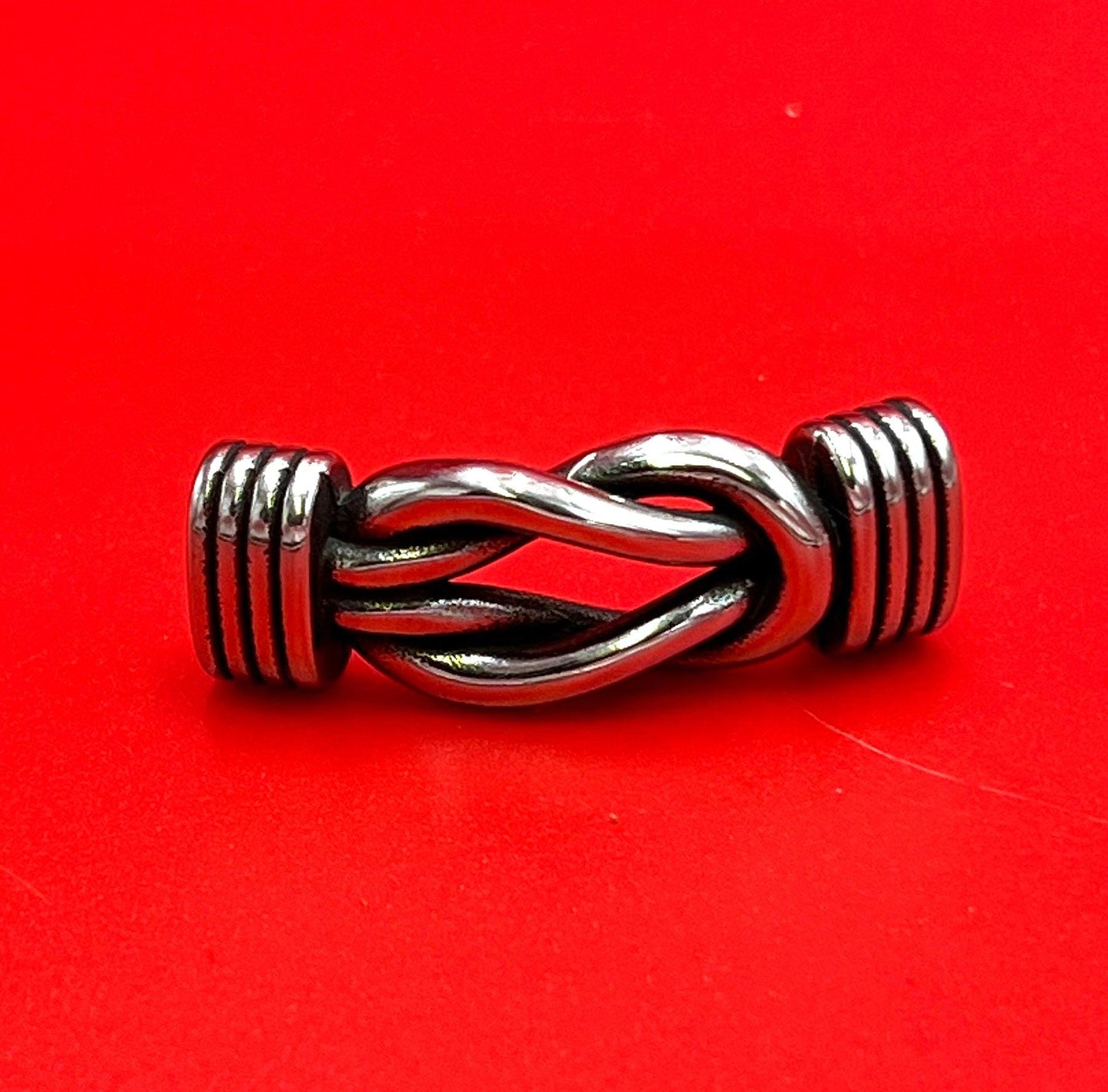 C0182>>304 Stainless steel Celtic knot connector 12x6mm