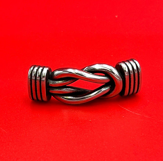 C0182>>304 Stainless steel Celtic knot connector 12x6mm