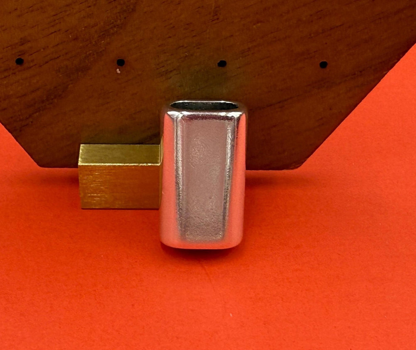 LS0115>>MADE in EUROPE zamak slider tube, 10x5mm licorice cord slider, large tube slider, 10x5mm tube slider Qty1