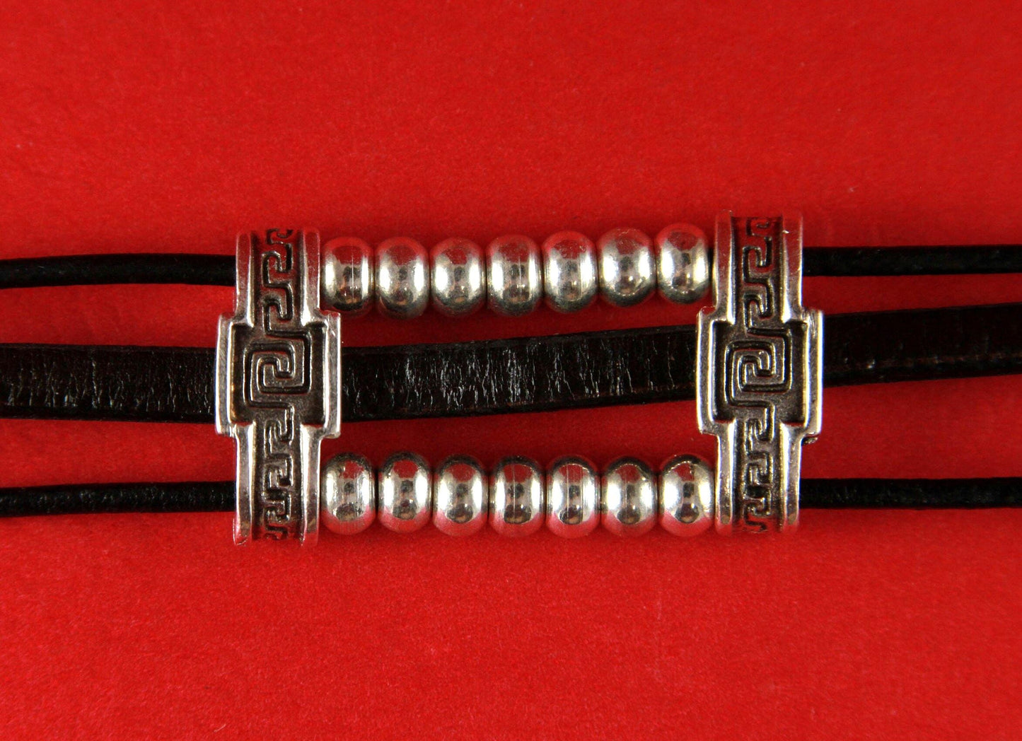 12/2 MADE in EUROPE 4pcs of 2 strands separator, engraved strand separator, 2mm cord strand separator Qty4
