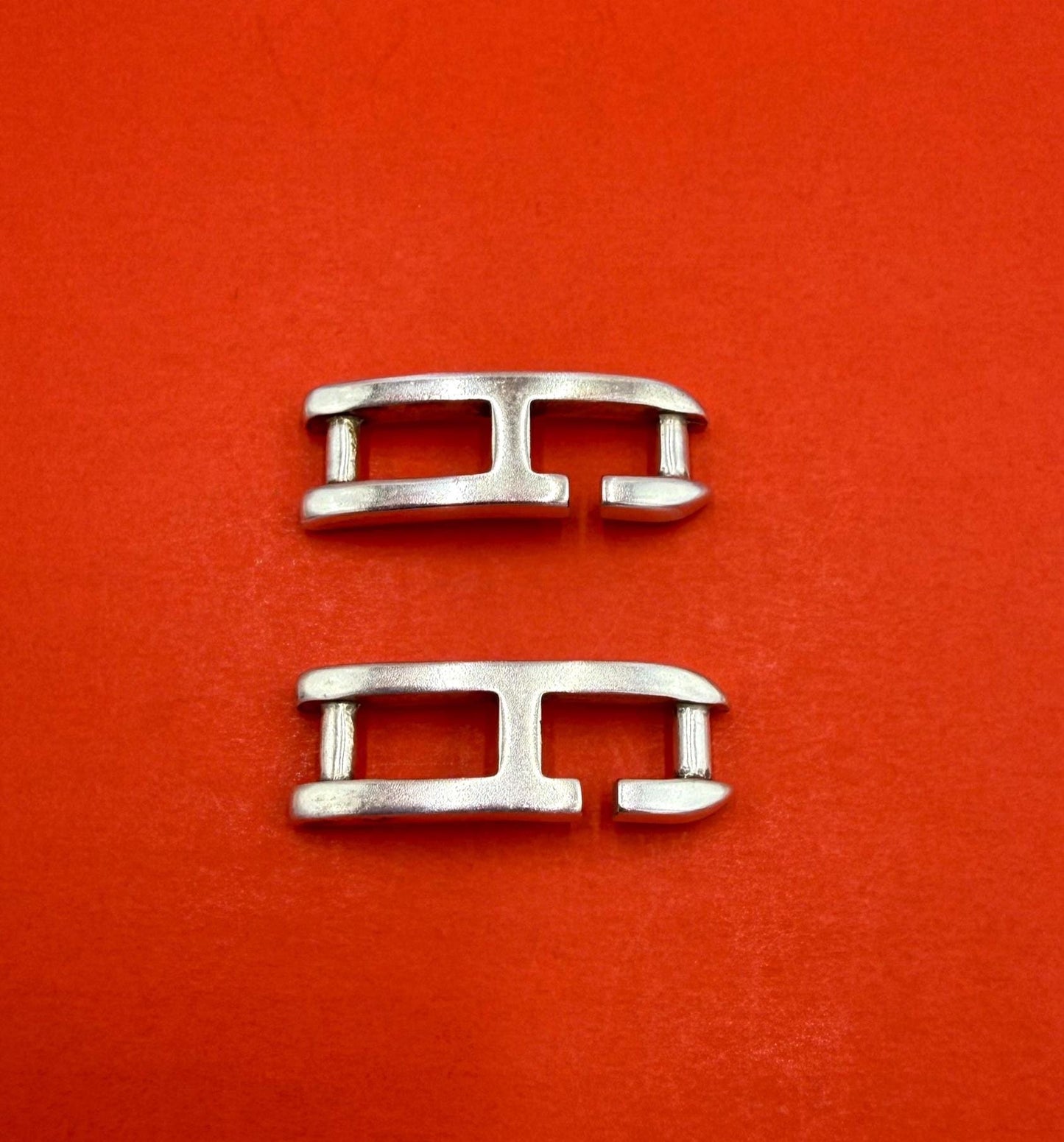 FC0242>>MADE in EUROPE 2 zamak hook clasps, flat cord hook clasp, bracelet hook clasp, 5mm flat cord clasp