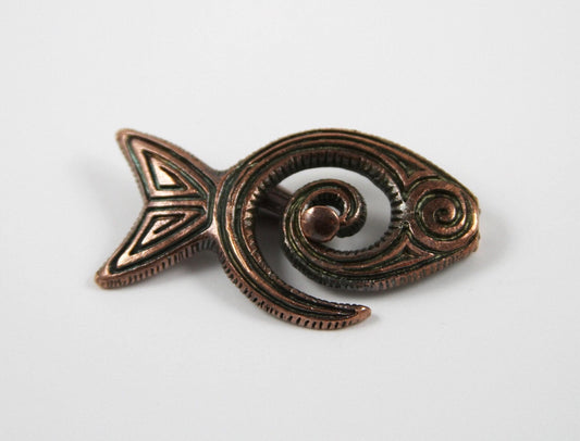 RC0137>>MADE IN EUROPE fish toggle clasp, fish pendant clasp, 4mm cord clasp Qty1
