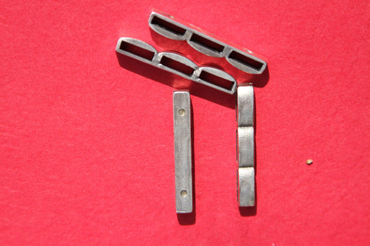 12/2 MADE in EUROPE 2 zamak separators,3 strands separator, 10mm cord separator, flat cord separator (B1632AS)QTY 2