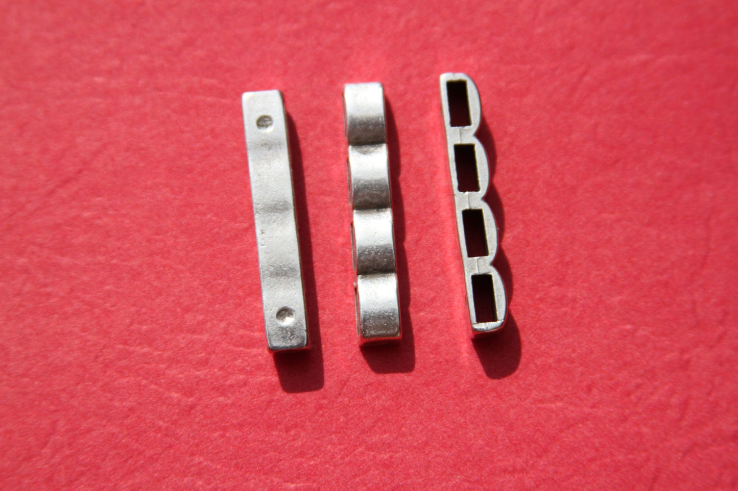 12/2 MADE in EUROPE 2 strands separators, bracelet component, bracelet finding, 4 strands separator(B1633AS) QTY.2
