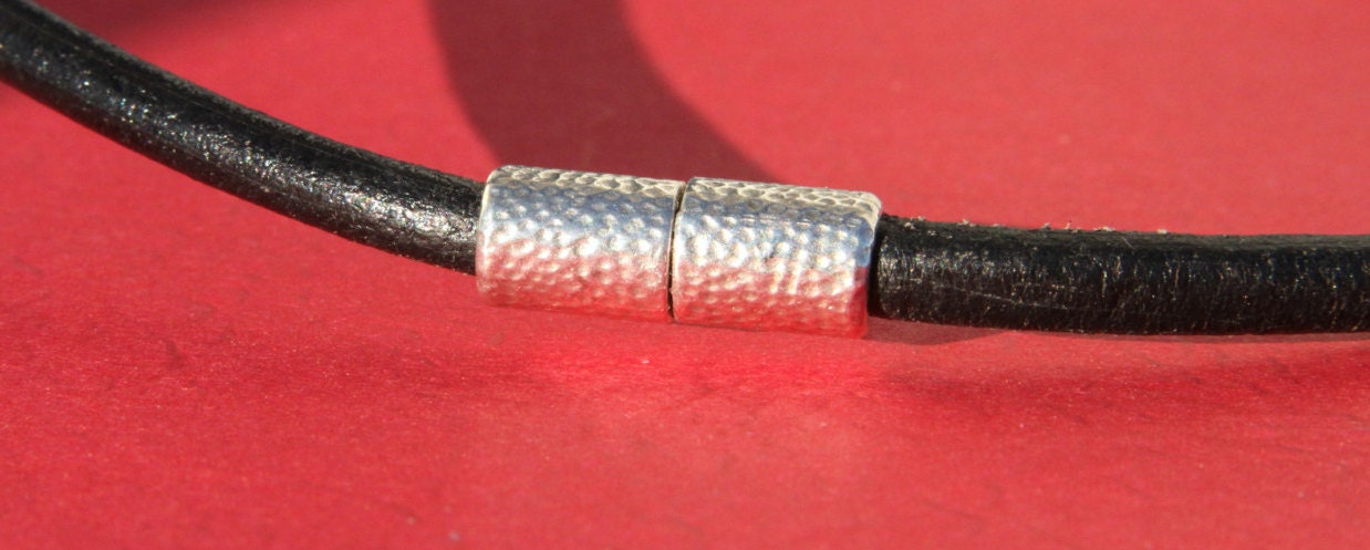 RC0035>>MADE IN EUROPE 5mm magnetic clasp, 5mm round leather cord clasp, round cord clasp (XM5978AS)