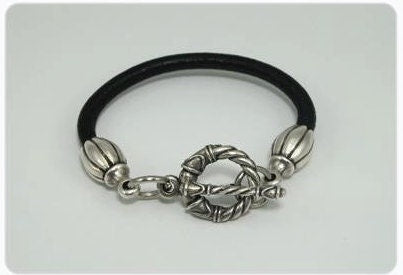 6/2 MADE IN EUROPE 2cord end caps, flower cord end, 5mm cord clasp, round cord end (X5855AS)Qty2