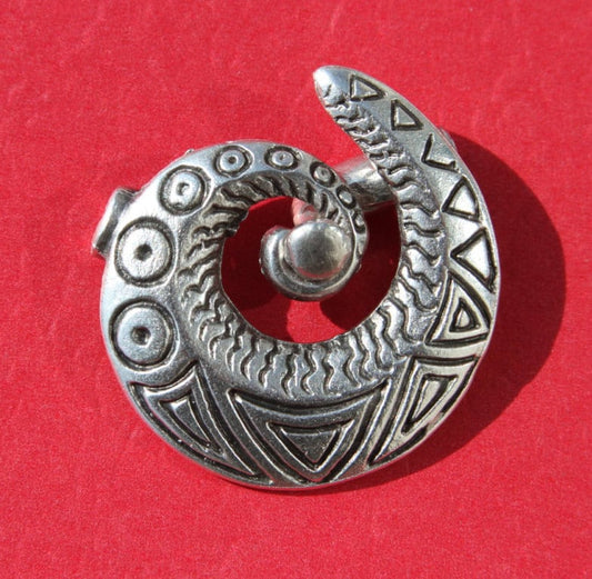 RC0010>>MADE IN EUROPE toggle clasp, large toggle clasp, silver toggle clasp (X5382AS) Qty1