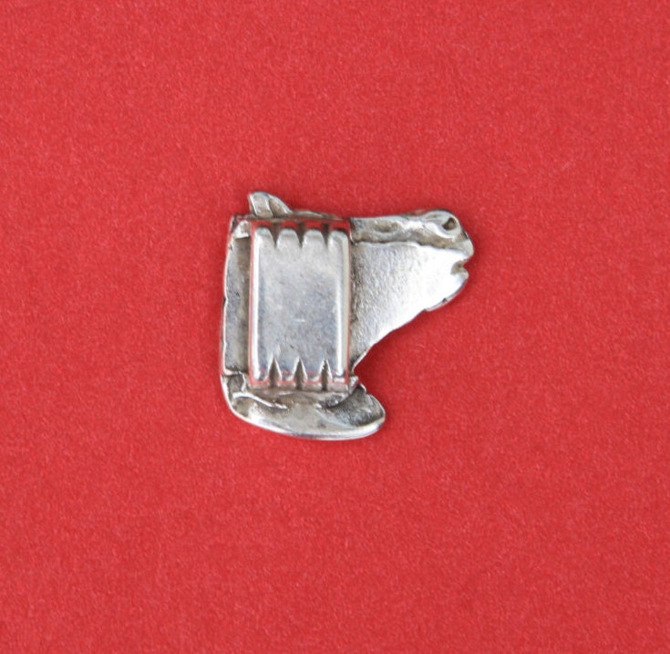 FS0116>>MADE IN EUROPE 2 zamak sliders, horse slider, horse head slider,  zamak horse head slider, 10mm flat cord slider Qty2