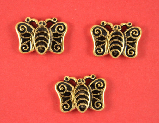 FC0224>>MADE in EUROPE 10mm flat leather cord clasp, magnetic clasp, butterfly clasp, (XM6005AG)QTY1