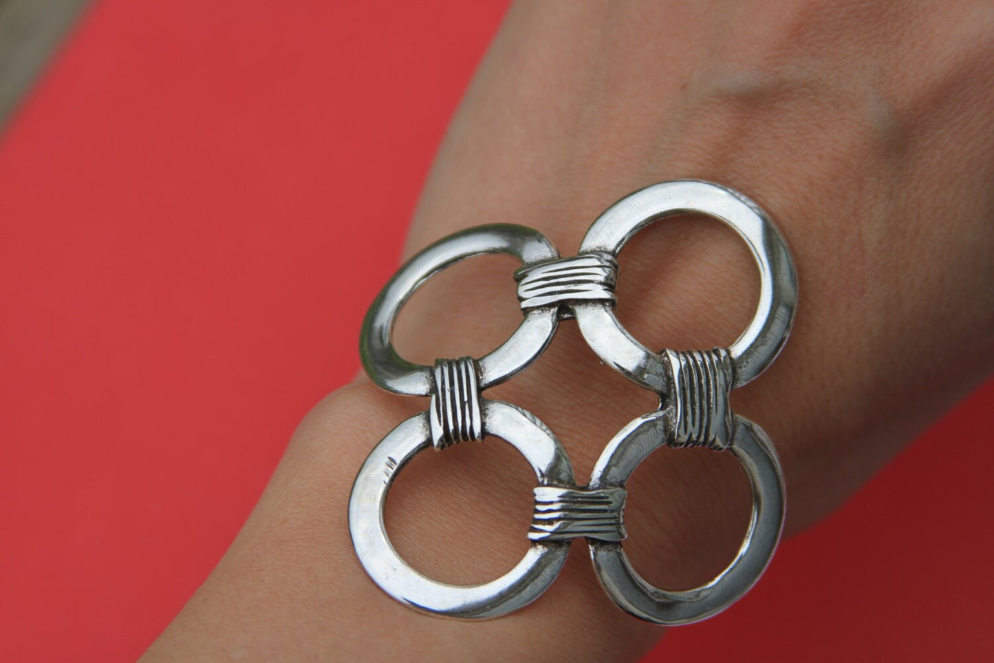 B0037>>MADE in EUROPE zamak component for bracelet, zamak connector for bracelet, zamak half bracelet (ABLZ34S)Qty1