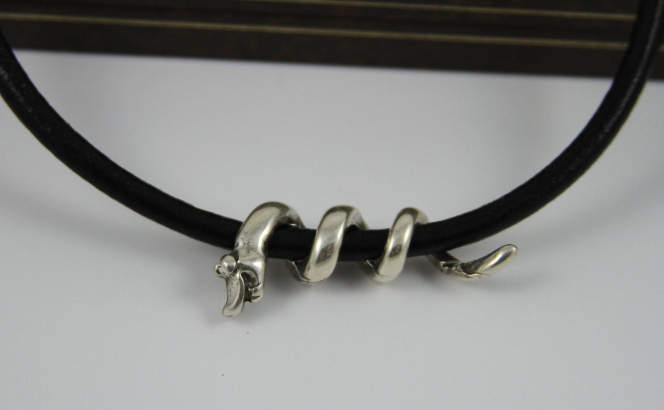 RS0093>>MADE IN EUROPE snake slider, zamak slider, bracelet snake slider, necklace slider, (76652/05)Qty1
