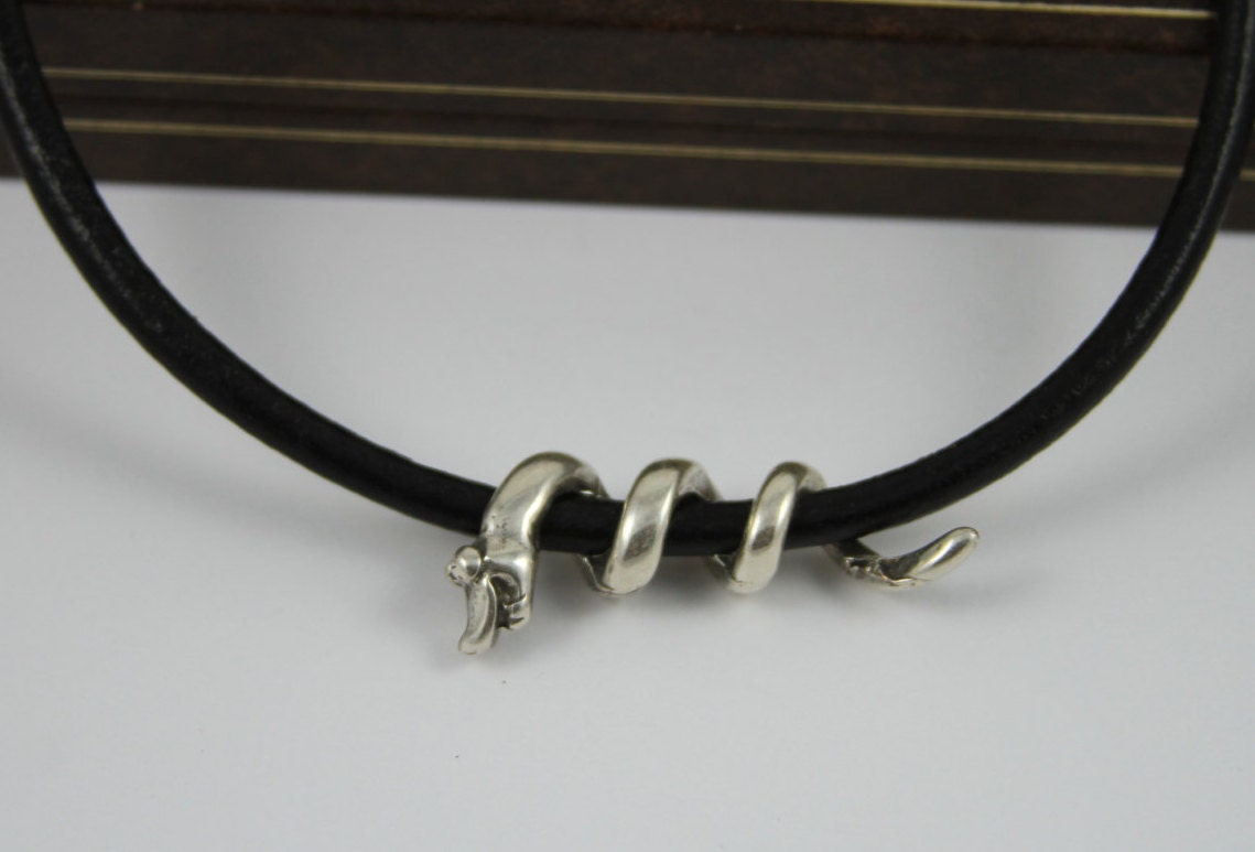 RS0093>>MADE IN EUROPE snake slider, zamak slider, bracelet snake slider, necklace slider, (76652/05)Qty1