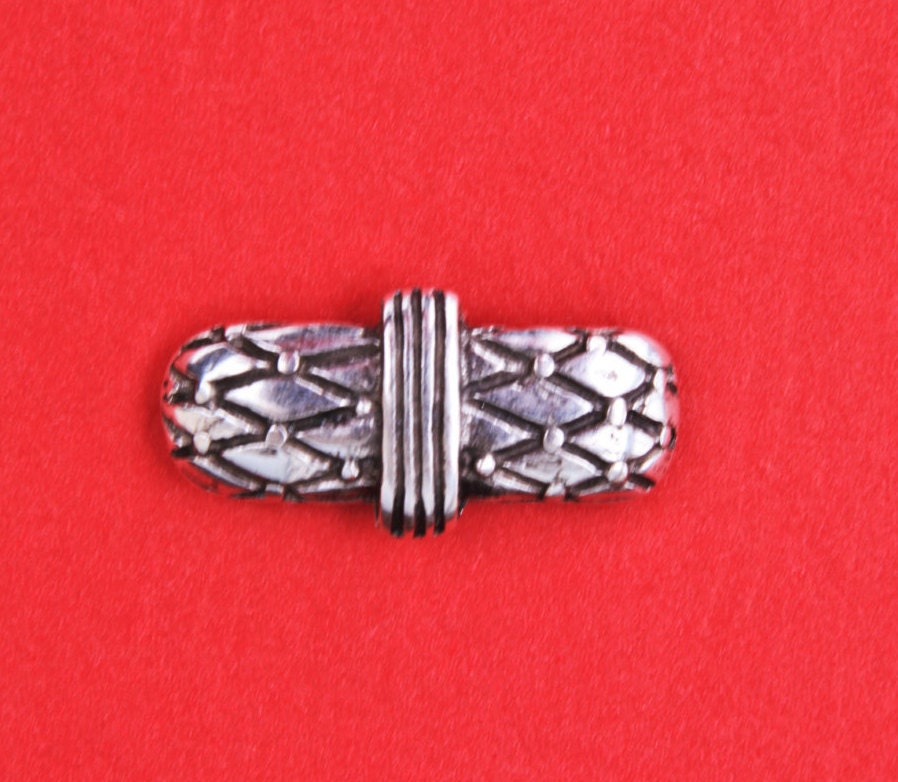 FS0117>>MADE IN EUROPE 2 zamak sliders for flat cord, 10mm cord sliders, flat cord zamak sliders, leather cord slider(6967) Qty2