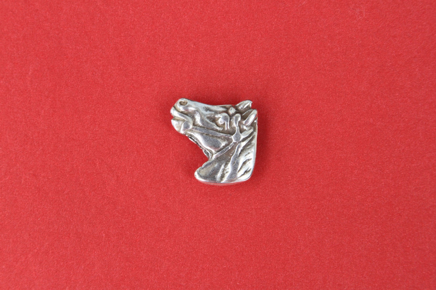 LS0083>>MADE IN EUROPE 2 zamak  horse sliders, zamak horse head slider, licorice cord slider Qty2